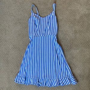Flowy stripped dress
